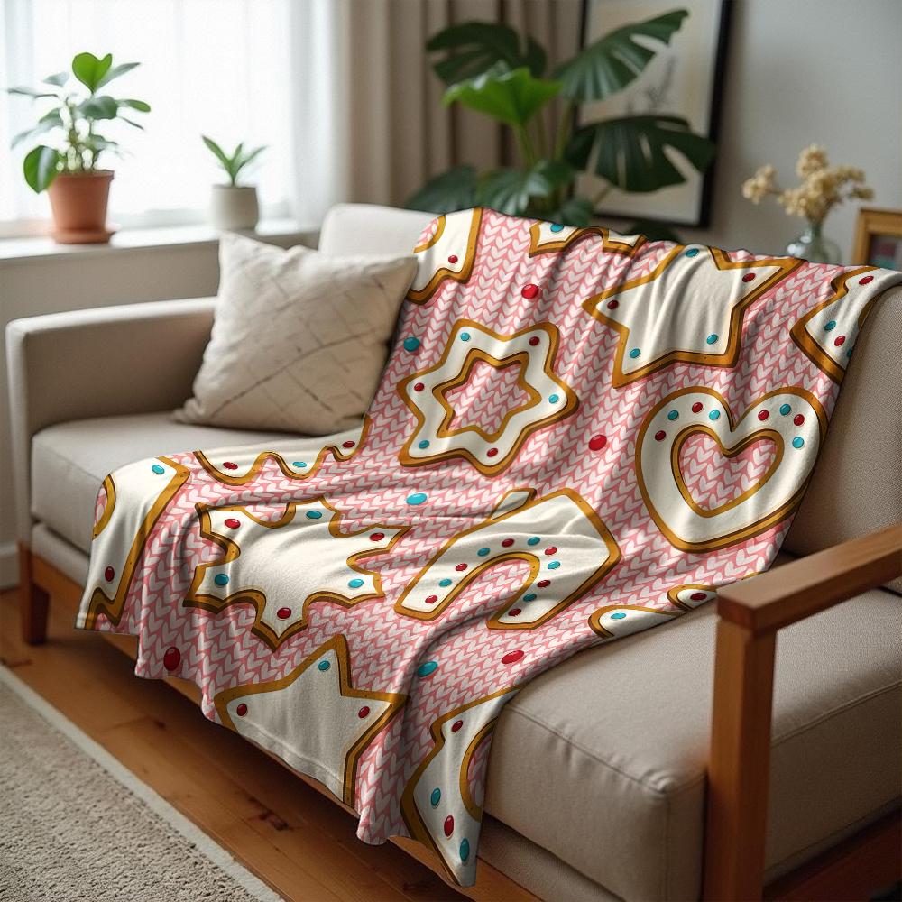 Pink Heart Spider Cartoon Anime Print Flannel Blanket Soft Warm Throw for Kids Bedroom Sofa Christmas Office Car