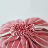 3pcs/set Stripe Cosmetic Drawstring Makeup Bag Travel Organizer Storage Pouch Cotton Blue Red Brown Line Jewelry Party Bags