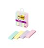 3M Sticky Super 50 X 45 Sheets X 8 Post-it Notes, Sticky, Cute, Thin, Small, Multicolor, 15mm, Pads, 700SS-MC-5N