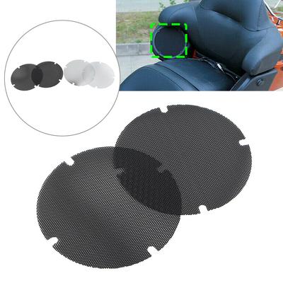 2Pcs Motorcycle Mesh Rear Passenger Speaker Grill Covers For Harley Davidson Touring 2014-2022