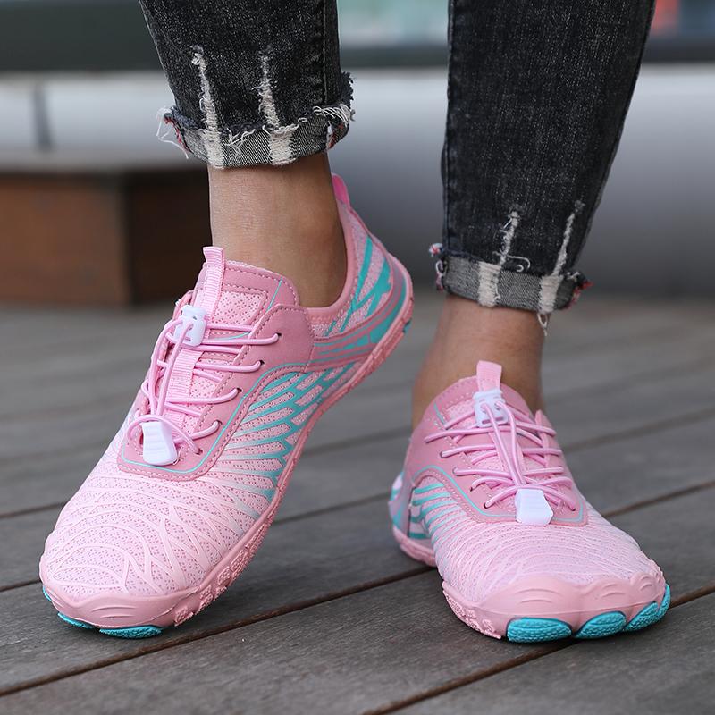 New Couple Fast Drying Water Shoes for Hiking Luxurious Outdoor Anti Slip Beach Shoes Fashion Breathable Five Finger Sneakers