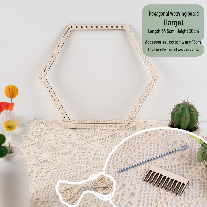 Children's Art Area Wool Knitting Board - DIY Weaving Material Kit for Kindergarten & Large Class Teaching