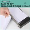 Precision Paper Cutting Tool Stainless Steel Cutting Guide Photo Trimmers Guillotine R1 Corner Rounder Manual A1 Paper Cutter