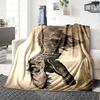 Dinosaur Fossil Display Cozy Blanket Soft Warm Cozy Perfect for Sofa Couch Office Bed Picnics for All Occasions Modern Style Unique Accessory Y3