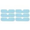 6pcs Hydrogel Eye Mask Herbal Extract Fatigue Relief Cooling Eye Patches for Dark Circles and Puffiness