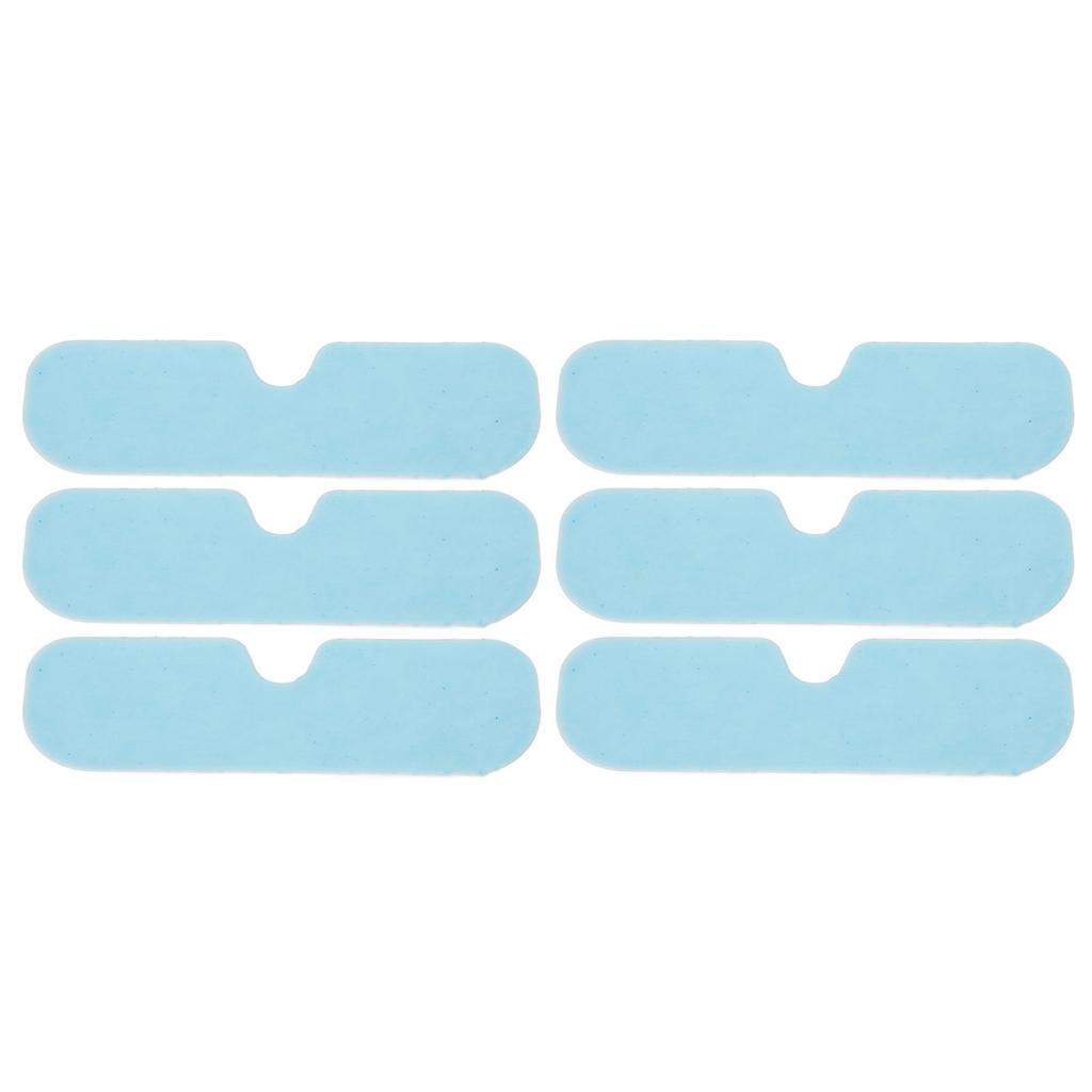 6pcs Hydrogel Eye Mask Herbal Extract Fatigue Relief Cooling Eye Patches for Dark Circles and Puffiness