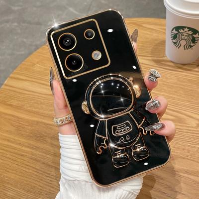 Note13 Astronot Tutucu Kaplama Kılıf Xiaomi Redmi Note 13 Pro 4g 5g 13pro Plus 12 12s 11 11s 10 Silikon Stand Kılıf 13c