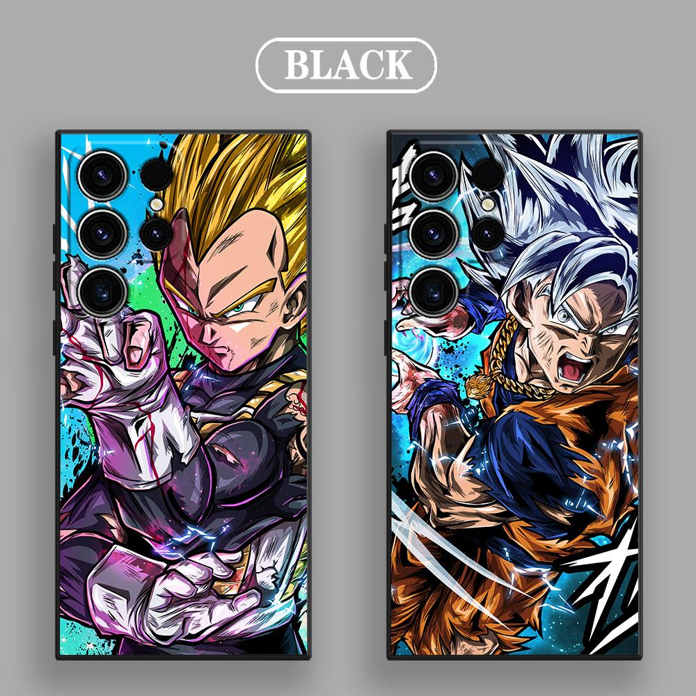 Cool DragonBalls Z Art Anime Phone Case For Samsung Galaxy S25 S24 S23 S20 S21 FE S26 S22 Ultra 5G S26 Plus S25FE Silicone Cover