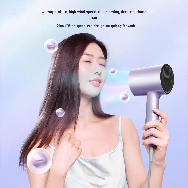 Midea Fast Dry Ionic Hair Dryer CN plug (adapter included)