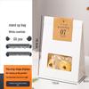 White Kraft Paper Self-Standing Packaging Bags