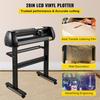 Vinyl Cutter Machine, 28-inch Cutting Plotter, Adjustable Speed and Force, DIY Cutting Machine Kit for Signs Banners Stickers with Floor Stand