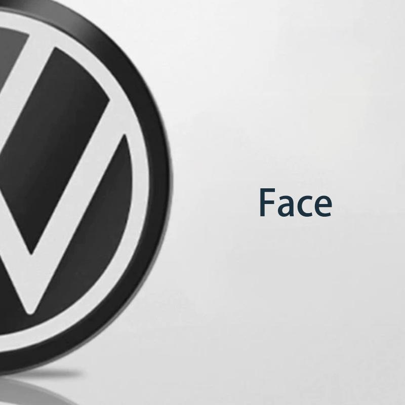 ZCKOT1 For VW Volkswagen Jetta MK5 Golf Light up Front Grill Emblem 137mm with ACC/radar For VW Golf7.5/polo/Passat/T-Roc/T-Cross/Arten