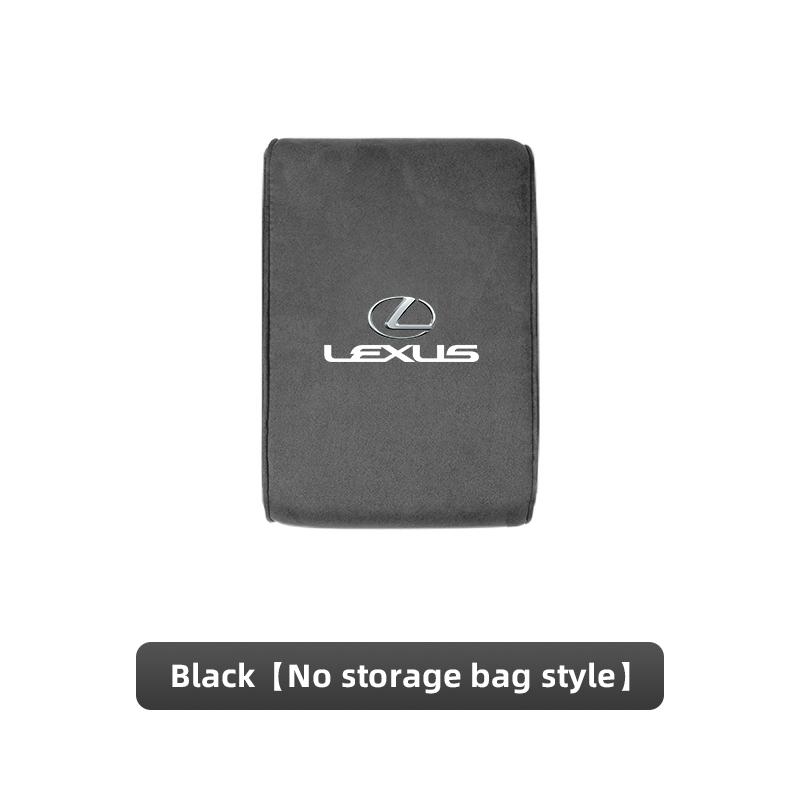 Semišová podložka do schránky loketní opěrky interiéru vozu, příslušenství pro středovou konzoli pro Lexus FSPORT LBX NX RX 350h 450h ES UX 300e GS GX IS LS LX CT