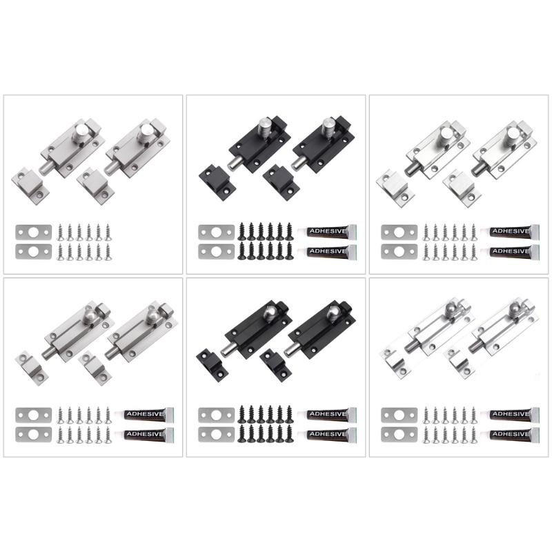 Modern Stainless Steel Door Bolt Cabinet Latches Corrosion Resistant For Enhances Property Security Installation