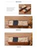 40-Piece Basic Wooden Stamp Set: Typewriter & Handwriting Style for DIY Photo Albums & Diaries