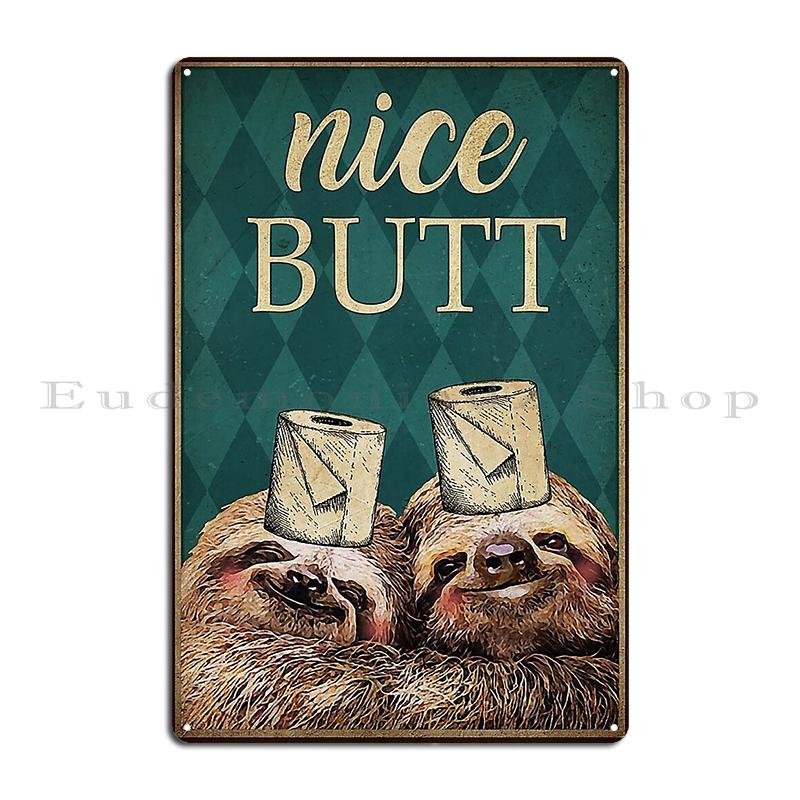 Your Butt Napkins My Lord Raccoon Toilet Paper Metal Metal Sign Wall Plaque Retro Cinema Funny Your Butt Napkins Tin Sign Poster