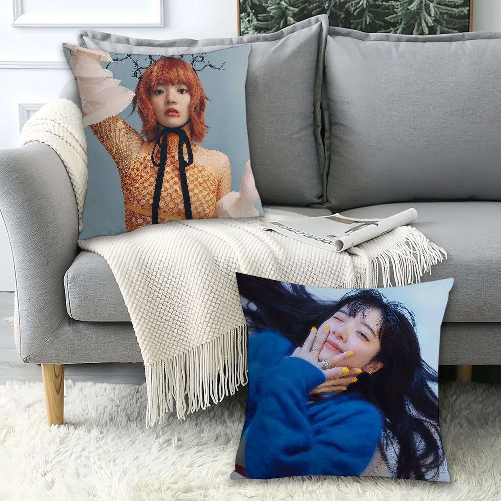 Japanese Singer Aimyon Pillow Case Office Cushions Suitable For Sofa Car Bedroom Decorative Cushion Cover