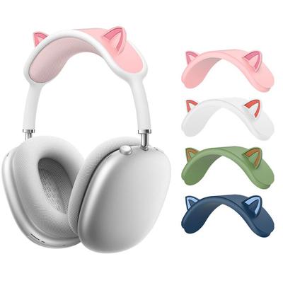 Decorative Headband Protector Cat Ears Design Headphone Cushion Top Pad for AirPods Max