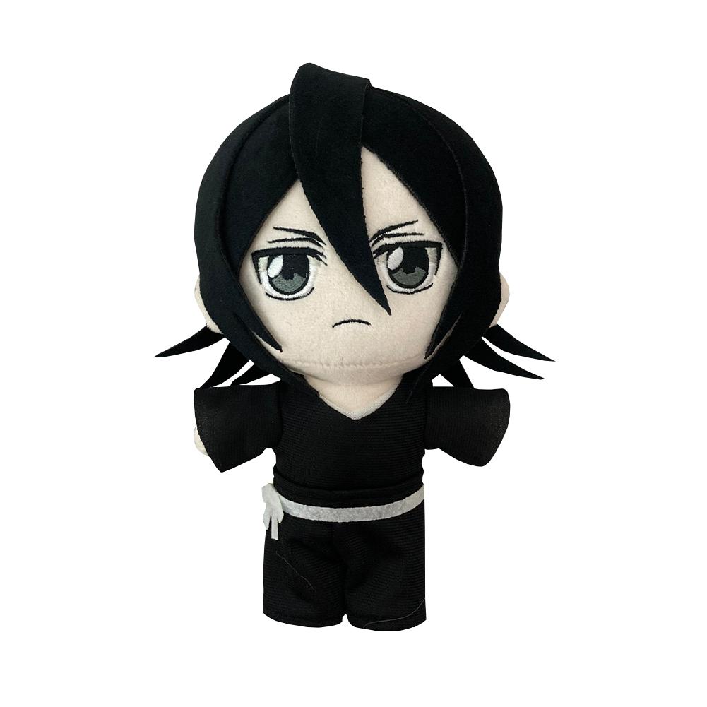 Anime Plush Doll Aizen Sousuke Zaraki Kenpachi Plushie Kuchiki Byakuya Kurosaki ichigo Plush Toy Cosplay Soft Stuffed Pillow Gif