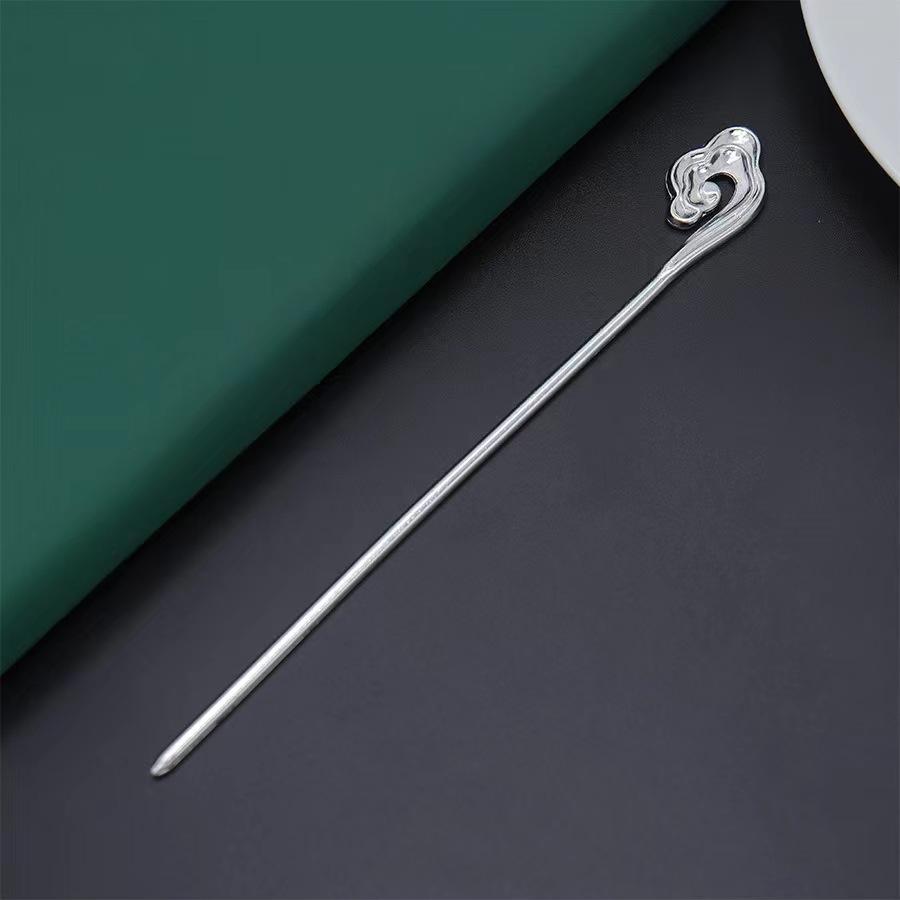 1pc Women's Elegant Hair Needle Chinese Style Auspicious Cloud Hair Stick Daily Party Wear Girl Fashion Jewelry Hair Accessories