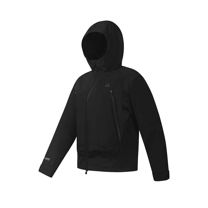FILA Explorer Waterproof Breathable Fashion Casual Versatile Jacket Women jackets Deep-Black A11W637707FBK