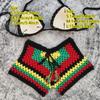 Handmade Crochet Brazilian Bikini Set Swimsuit