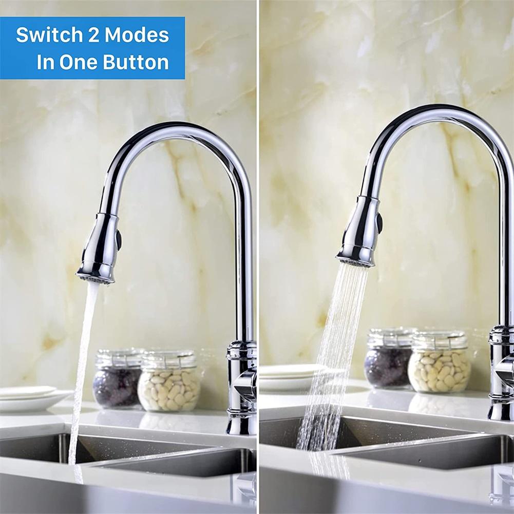 

Replacement Faucet Pull-down Faucet 3-in-1 Adapters Pull-down Sprayer Dual-function Spray Two Spray Modes Button Switch China Mainland