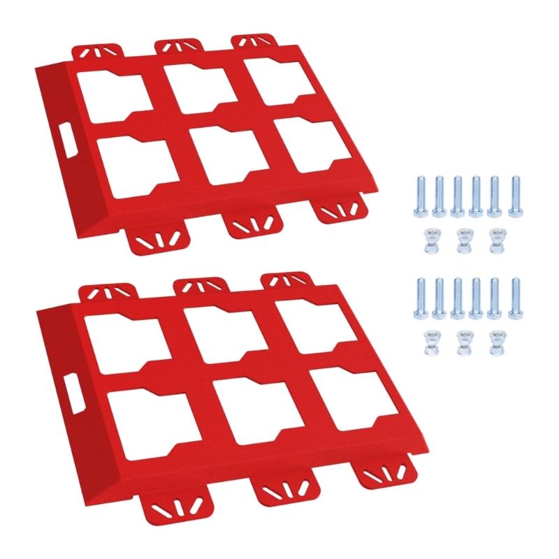 Packouts Wall Mount Metal Mounting Base Storage Toolboxes on Wall or Floor Half Width Plate for Tool Organization