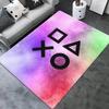 Gaming Esports Geometric Controller Pattern Carpet Mat for Boys Bedroom Gaming  Large Rug for Living Room Home Decoration Rug