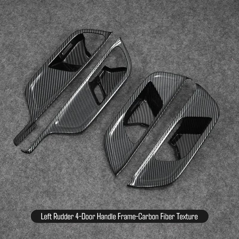 4PCS Inner Door Handle Bowl Frame Trim Stickers For Mercedes-Benz GLB/GLA/EQA/EQB-Class X247 200 250 35AMG -2024