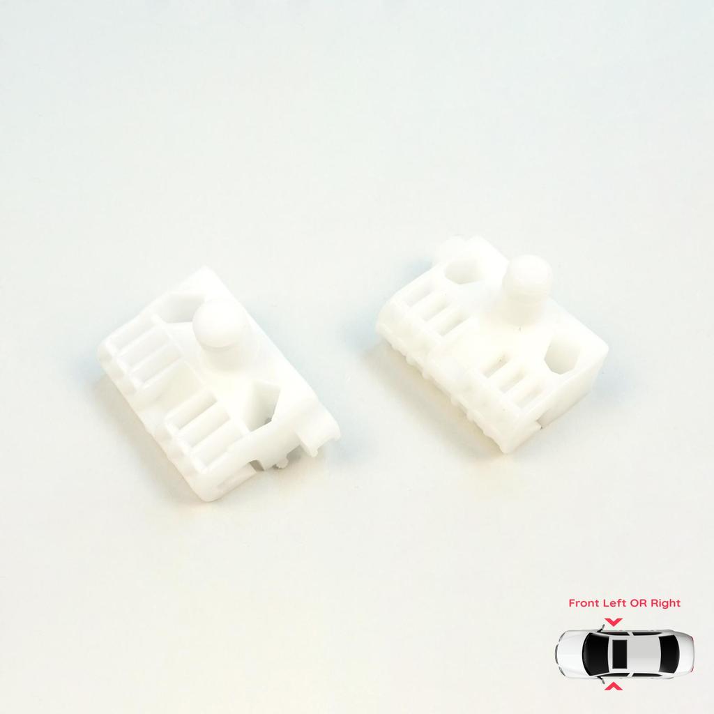 EWR448+EWR449 Fensterheber Reparaturclips A+B Vorne für Renault Clio MK3 BR CR KR SR 2005-2014 5-Türer 8200191148 8200291147
