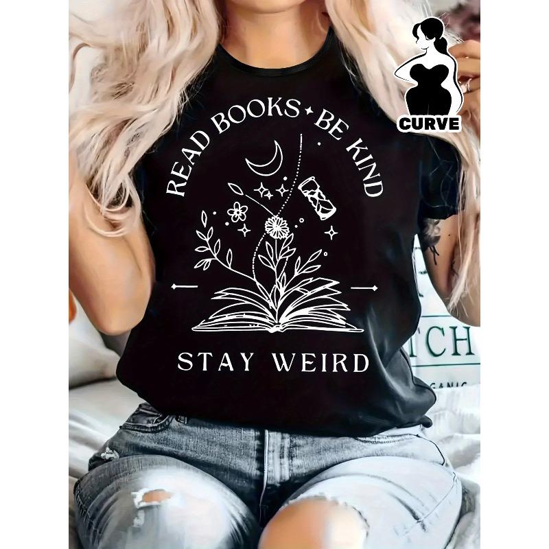 

Casual T-Shirt for Plus Size Women,Short Sleeves, and A Slightly Stretchy Knitted Material, Designed for Comfort in All Seasons. S чёрный
