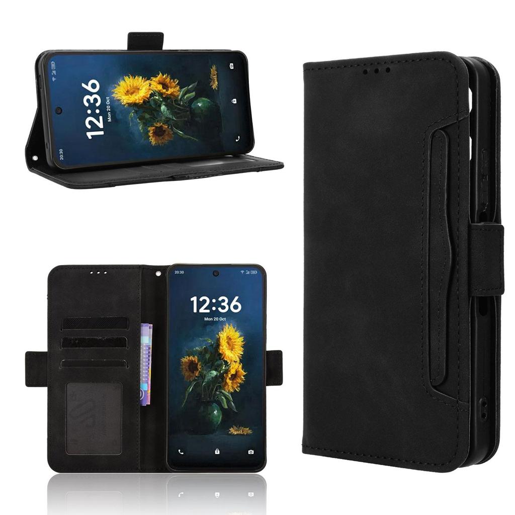 Flip Cover compatible for TCL NxtPaper 70 Pro PU Leather Phone Case Full-Body Protection with [RFID Blocking]