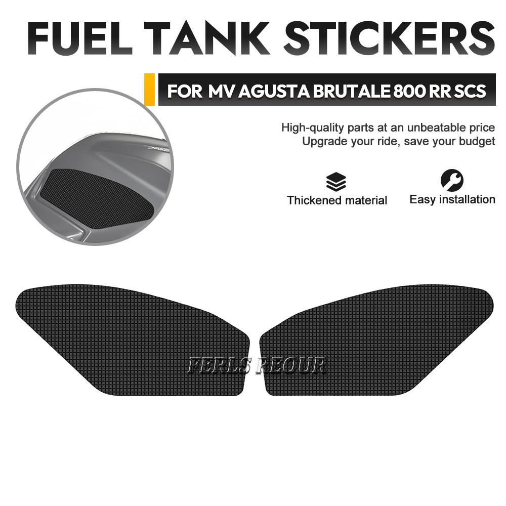 Motorcycle sticker Bubble-Free Install Silicone Pad for MV AGUSA BRUTALE 800RR SCS 2020-2024 Bike Gas Tank Fuel tank sticker
