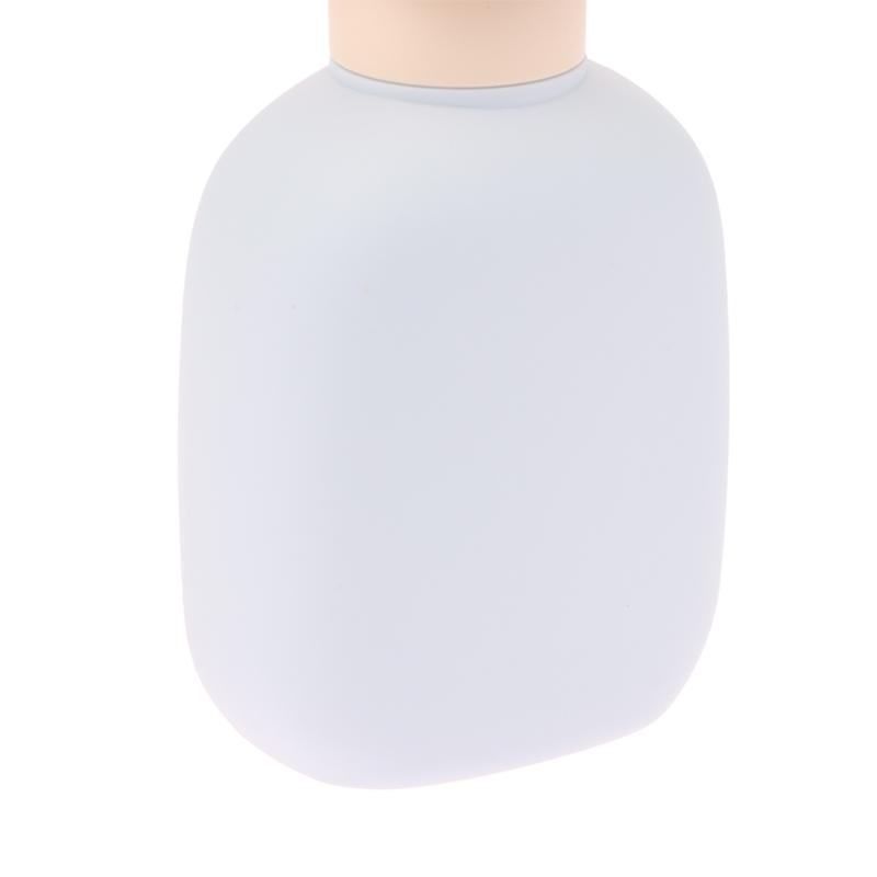 2/4 Pezzi Bottiglie Squeeze Vuote da 100ml con Tappo Flip Ricaricabili in Plastica da Viaggio Ricaricabili Per Lozione Shampoo Balsamo