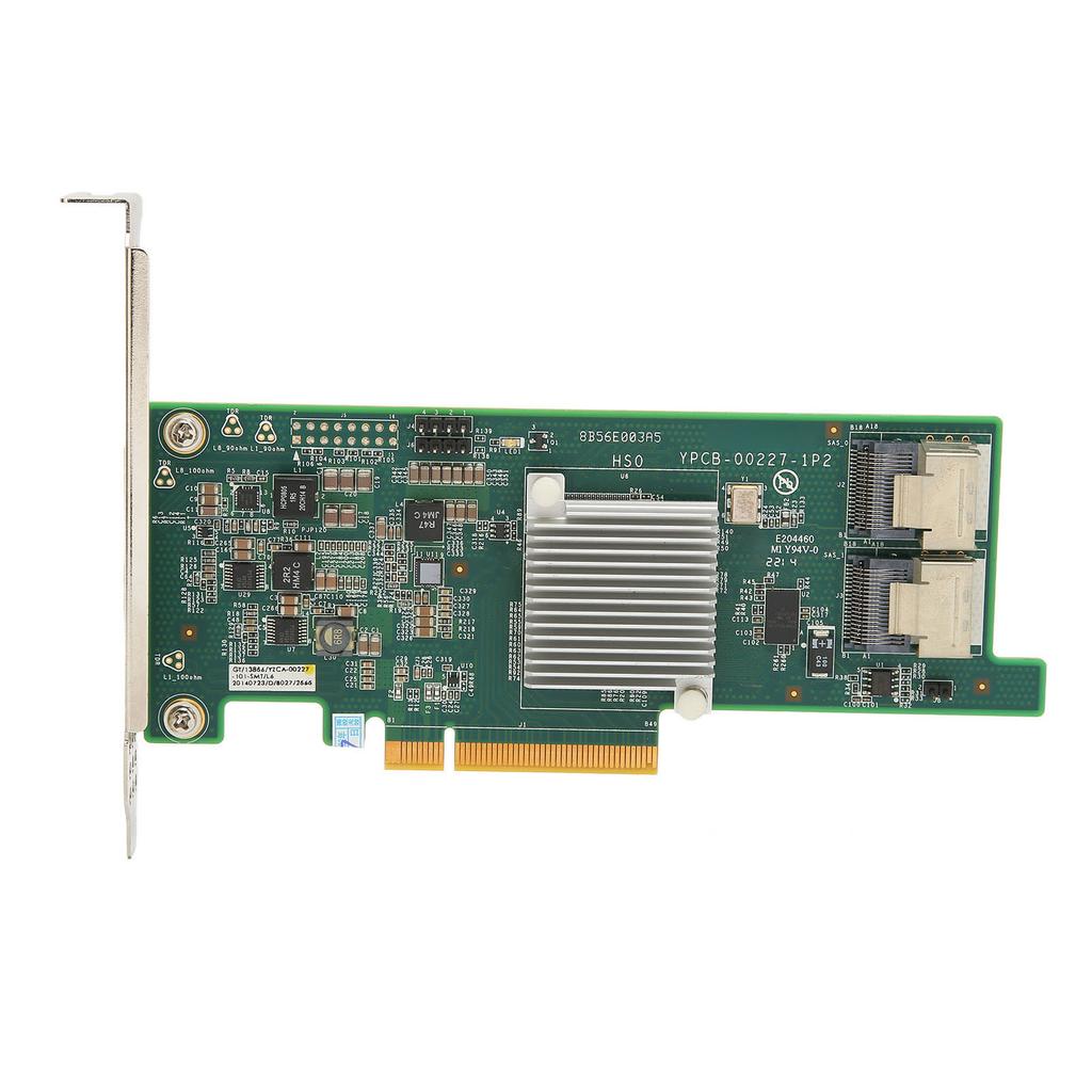 PCI E X8 Array Card SAS2308 6G 2 SAS Mini Interface Support 16T Disk HBA Disk Array Card for Databases Server Disks
