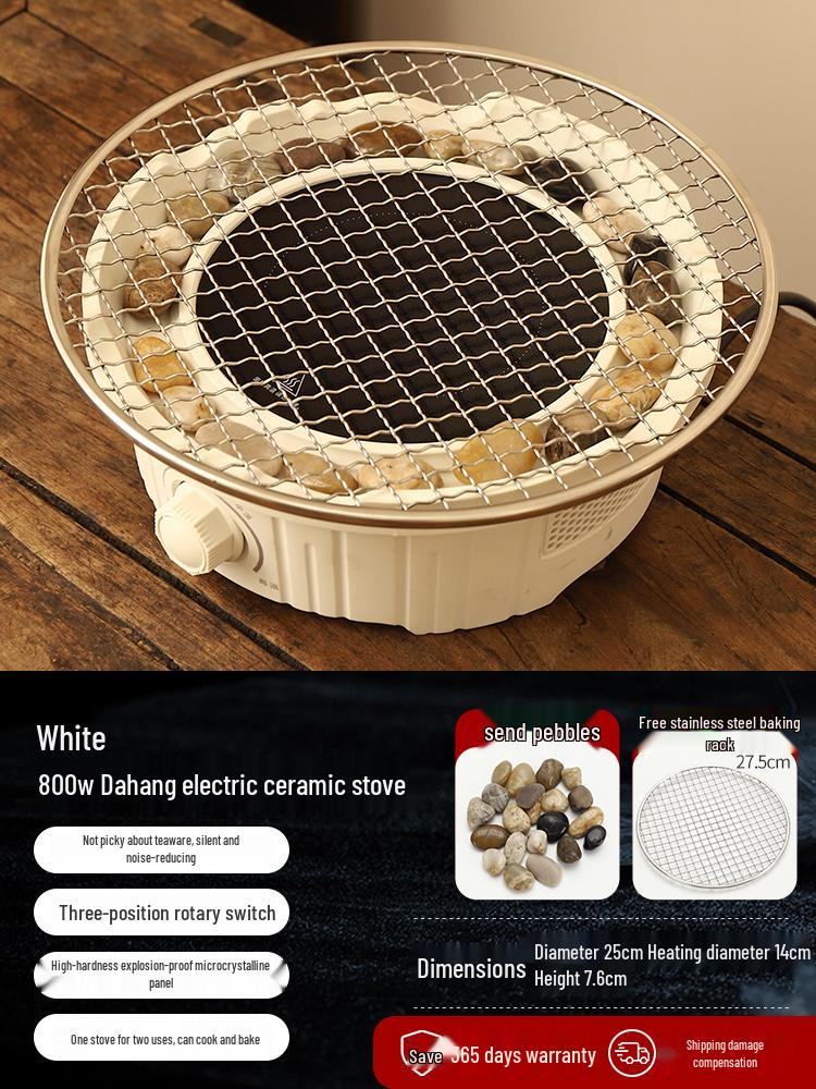 Electric Ceramic Indoor Stove Set with Glass Teapot - 2026 Edition
