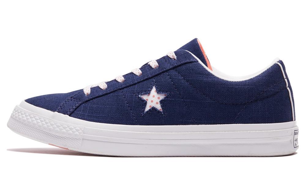 Кеды Converse One Star Ox Canvas Синий/Белый 160621C 35