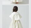 Children's Wool Cape Shawl Cloak - Autumn/Winter Outerwear for Girls