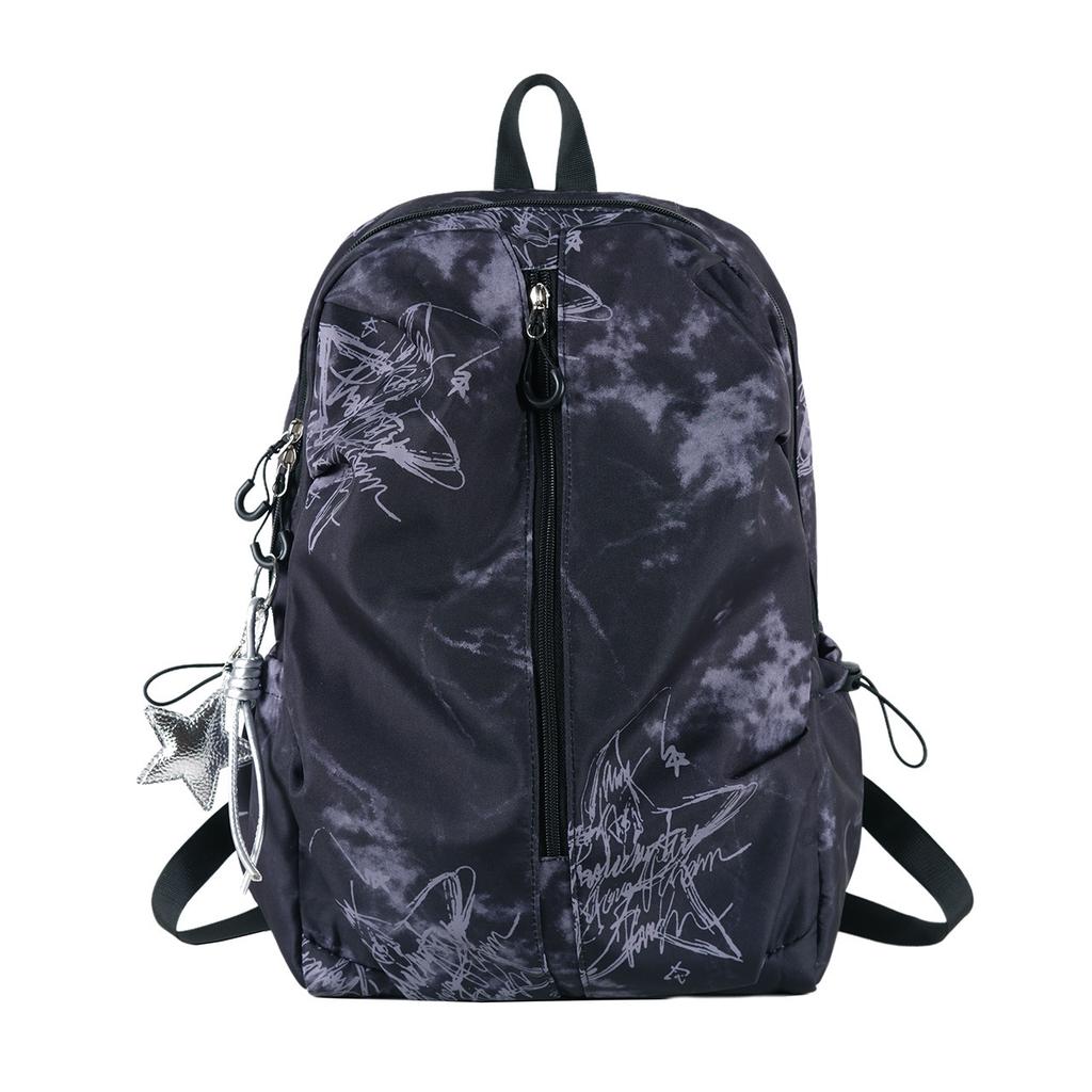 Schoolbag wholesale dark pattern graffiti jacquard backpack student party daily commute light research outing cute little backpack