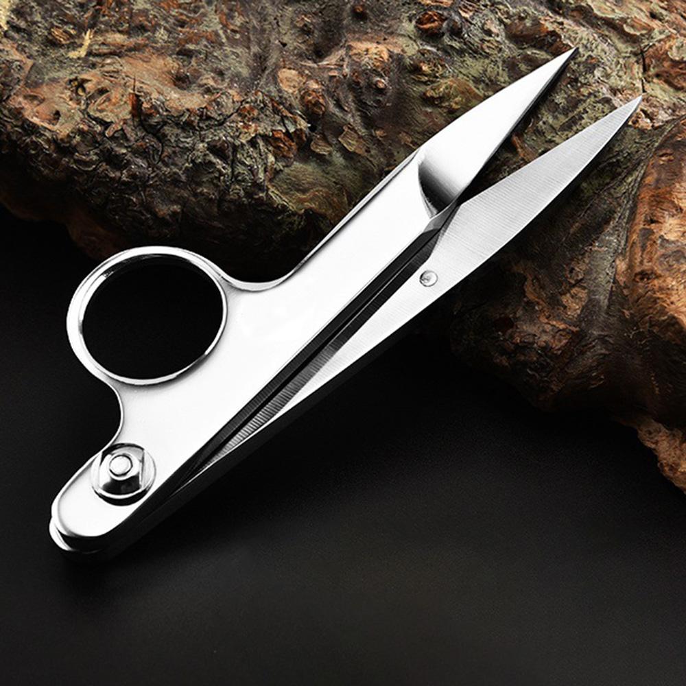 Sewing Scissors For Fabric Profession Stainless Steel Thread Scissors Embroidery Food Meat Ceramic Scissors Yarn Shears Tools