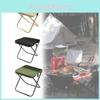 Travel Friendly Folding Stool Oxford Fabric Lightweight Build Picnics Outdoors