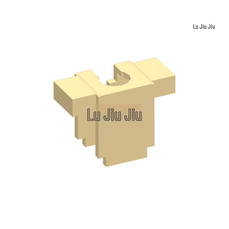 Cross-Border MOC Building Blocks: Compatible Golden Pixel Armor Accessories for High 19723 Minifigure (50G Minimum Order)