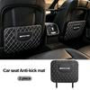 VFO1   Car Seat Back Anti Kick Mats Seatback Pad Protectors Cover Leather Interior For Mercedes Benz AMG A/B/C/E/S Class W203 W211 W212