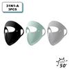 Women Full Face UV Protection Mask 3D Ice Silk Sunscreen Breathable Lightweight Summer Outdoor Sports Comfort Fit mask for men