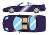 EIDOLON Honda NSX Type T 2001 Midnight Pearl Finished Product 1/43 (NA2)