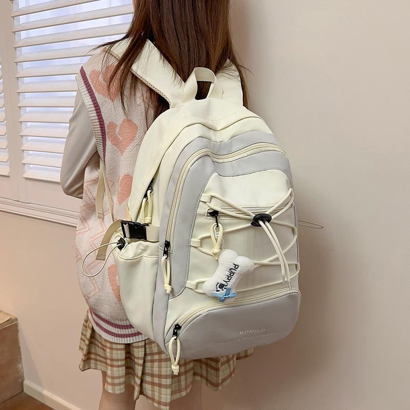 Schultasche Japanisch ins Schultasche weiblich Studentin Retro Mode Computer Rucksack weiblich Große Kapazität Paar Reise Rucksack Trend