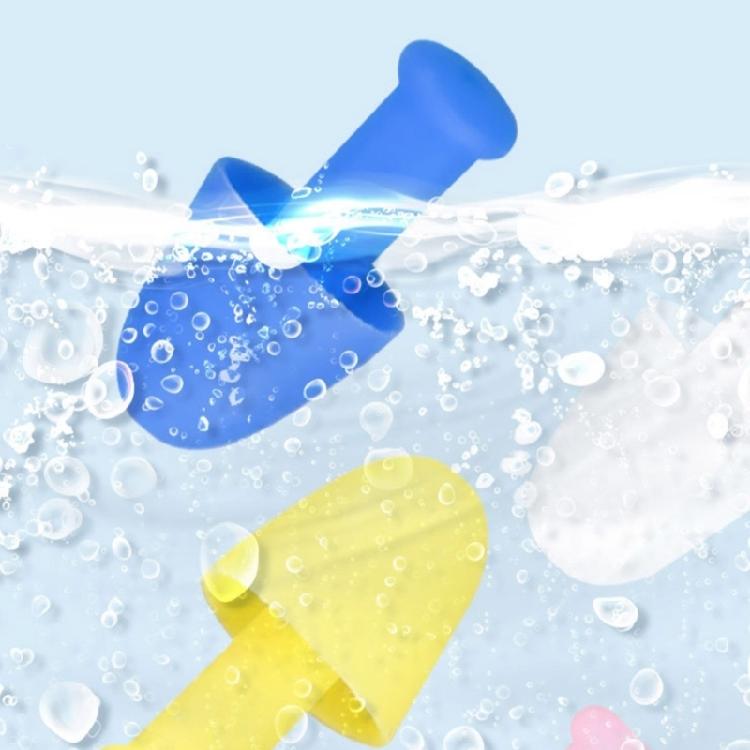 1 Coppia Riduzione Rumore Impermeabili Morbidi Tappi per Orecchie Riutilizzabili Silicone Blocca Suoni Tappi per Orecchie Sonno Tappi per Orecchie Durevoli