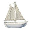 Wooden Sailboat - RAYHER - 8606500 Rayler - 8.5 Cm - Beige - Decoration - Unisex
