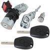 Opel Movano B 2010- Ignition Switch + Door Lock Insert + Fuel Filler Cap Lock Insert 3 Pcs. KPL